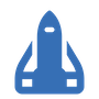 Shuttle Space Vertical Solid